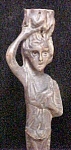 Antique Classical Wooden Female Figure