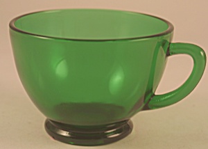 Anchor Hocking Forest Green Punch Cup