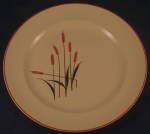 Cattail Camwood Luncheon Plate