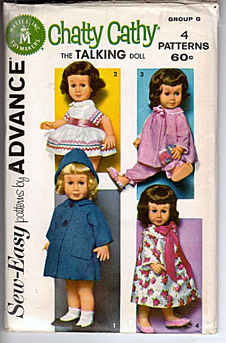 Vintage - Advance - Sew-easy - Chatty Cathy - Pattern
