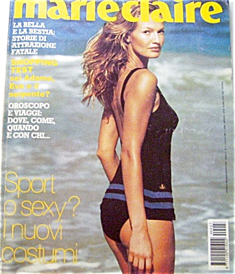 1994 Marie Claire Italian Magazine Karen Mul
