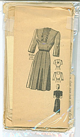 Vintage Marian Martin Ladies Dress Pattern -
