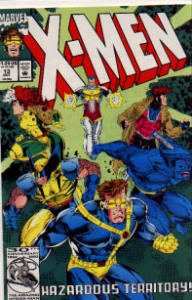 X-men #13 Marvel Comics Hazardous Territory