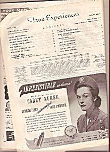 True Experiences Magazine- April 1944