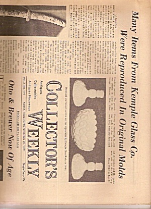 Collector's Weekly Newspaper - November 23, 1971