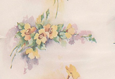 Vintage - Winifred Brase - China Paint - Flowers