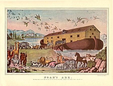 Currier And Ives Noah's Ark