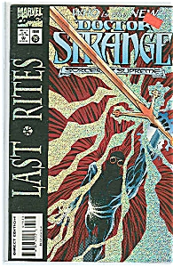 Doctor Strange Last Rites Marvel Comics #75 Mar. 1995