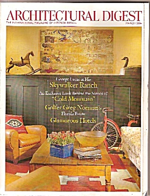Architectural Digest - March 2004-