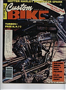 Custom Bike - August 1978