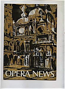 Opera News - April 15, 1957