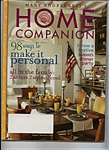 Home Companion - August/september 2003