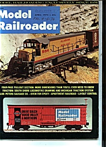 Model Railroader - April 1974
