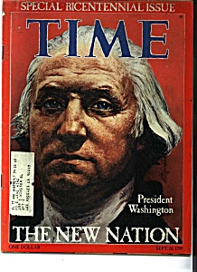 Time Magazine - September 26, 1789