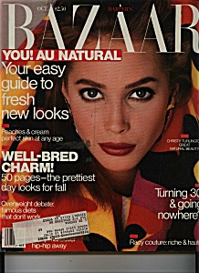 Harper's Bazaar - October -1987