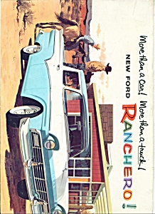 1957 Ford Ranchero Trucks Brochure