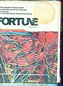 Fortune Magazine - September 1972