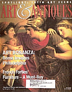 Art & Antiques Magazine - February 2000