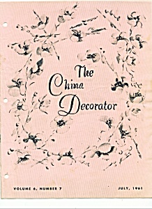 The China Decorator - July 1961