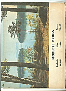 Morleys Drugs 1971 Year Calendar