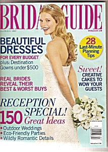 Bridal Guide Magazine- July/august 2007