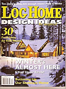 Log Hoime Design Ideas - December 2002