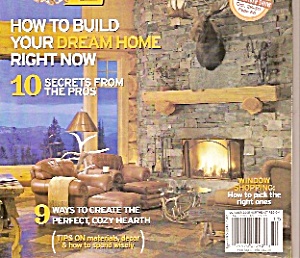 Log Home Living Magaziner - October 2005