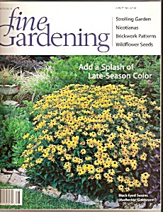 Fine Gardening Magazing - August - 2001