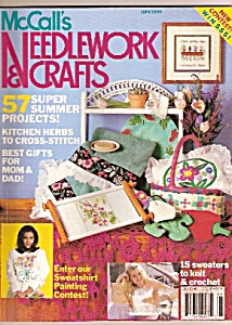 Mccall's Needlework And Crafts - June 1990