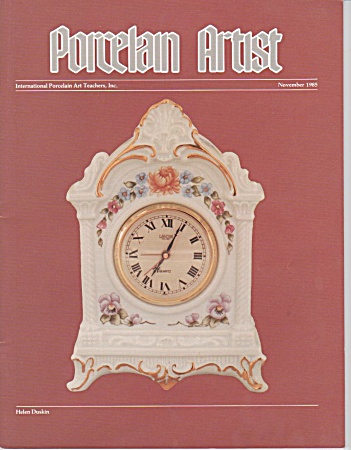 Vintage - Porcelain Artist - November - 1985