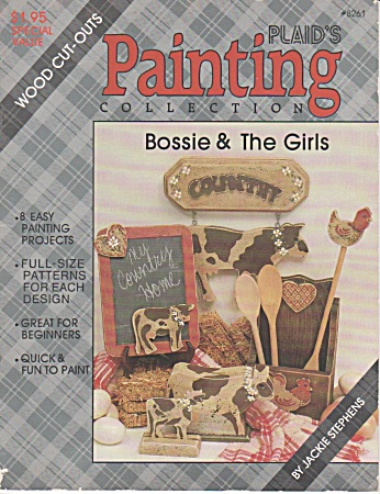 Vintage - Paint Wood Cutouts Bossie & The Girls