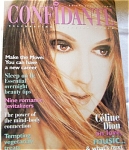 1999 Avon CONFIDANTE Magazine Celine Dion