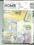 McCALLS LAYETTE PATTERN FOR BABY'S ROOM 6496