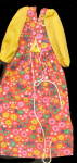 1976 Barbie 9575 Floral Peasant Dress