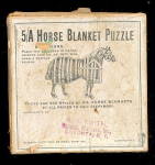 1905 5/A Horse Blanket Puzzle