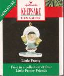 Hallmark Keepsake 1990 'Little Frosty' Ornament