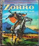 Walt Disney 'Zorro' 1st Edition Little Golden Book
