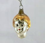 Early 1900s Childs Head (Boy) Christmas Ornament