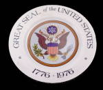 1776 - 1976 Great Seal of the United States Plate