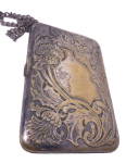 Victorian German Silver Compact or Change Purse