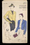 1940s Vogue 7625 Short Box Jacket
