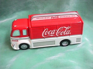 Coke Truck Cookie Jar