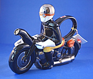 Tony Carter Motor Bike Teapot