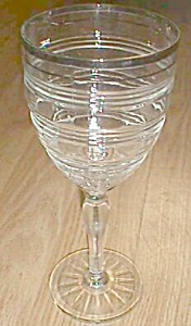 Hocking Glass Goblet Ring Aka Banded Rings 1927-1933