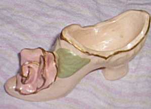 Vintage Pottery Shoe