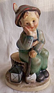 vintage napco figurine tired  image1