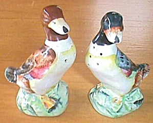Antique Mallard Duck Shakers