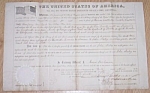 Original 1860 Minnesota Land Grant Free Shipping