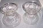 4 Pc Federal Glass Mixing Bowl Set Star
