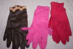 3 Pair Vintage Ladies Gloves Fownes